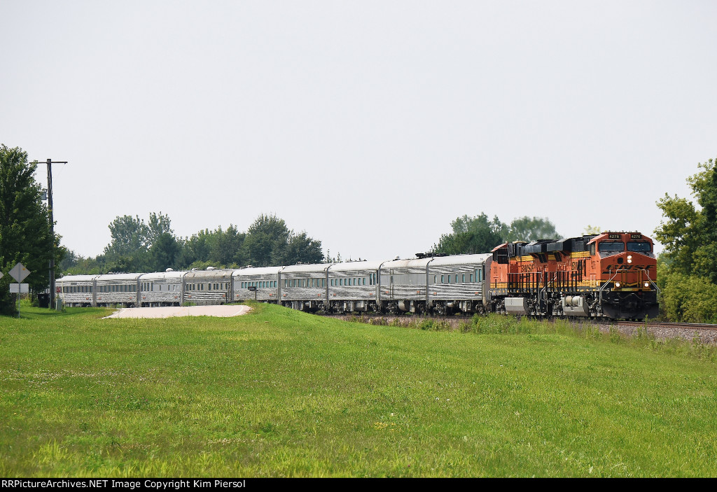 BNSF 4276 7078 OCS to Chicago